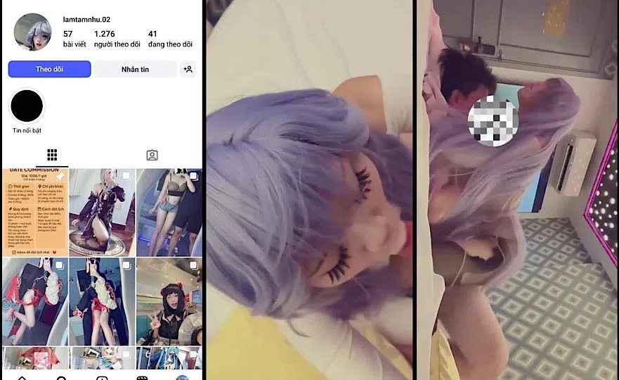 Ảnh thumbnail video [Hot] Idol cosplay Lâm Tâm Như lộ video sex mạnh bạo với FWB Part 2